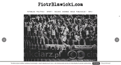 Desktop Screenshot of piotrblawicki.com